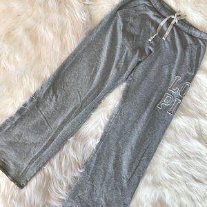 Grey Love Pink Sweatpants